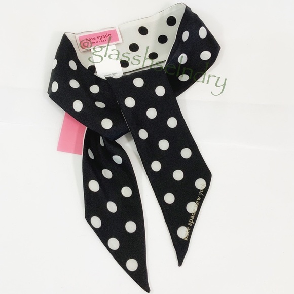 kate spade Accessories - Kate Spade Lia Skinny Silk Tie